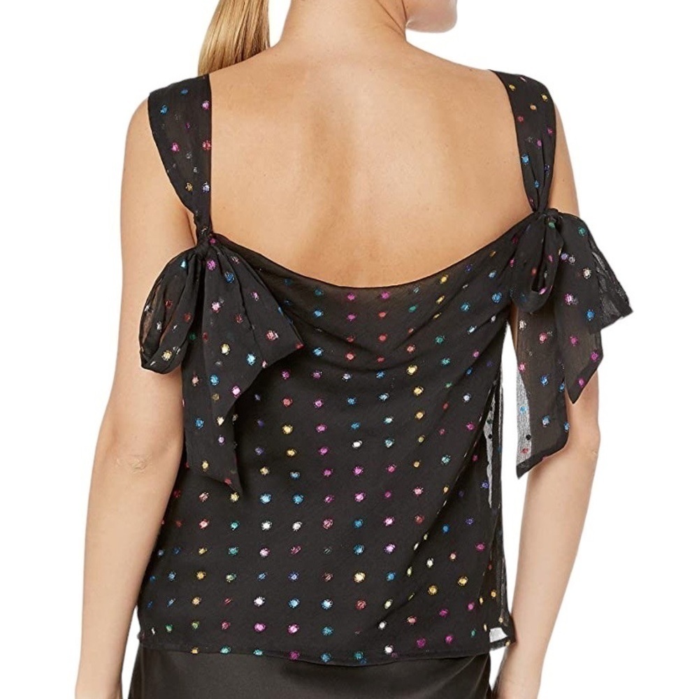 Ali & Jay Rainbow Dot Foil Blouse